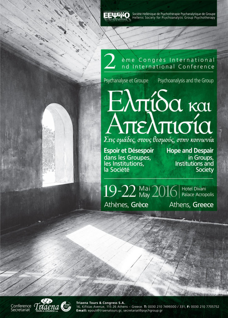 El surgimiento de la esperanza en los grupos de psicoanálisis multifamiliar